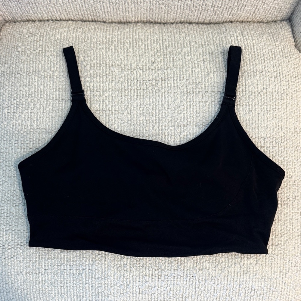 GYMSHARK | Black Sports Bra | Size: Medium